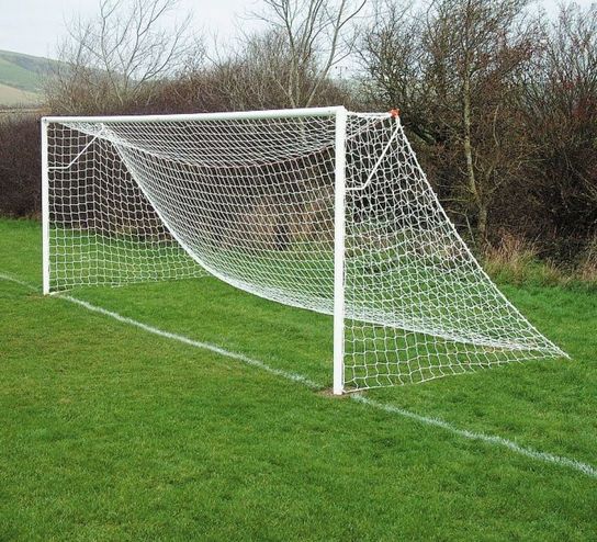 16ft x 7ft Steel Socketed Football Goal- Pair