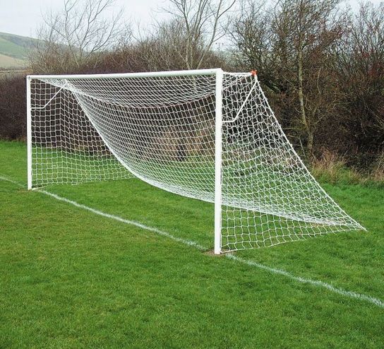 24ft x 8ft Steel Socketed Football Goal- Pair 