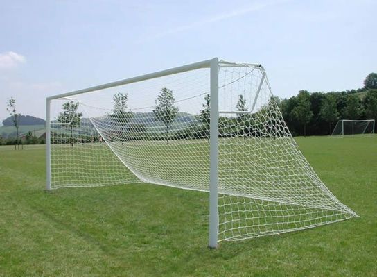 21ft x 7ft Junior Size Aluminium Football Goals Socketed