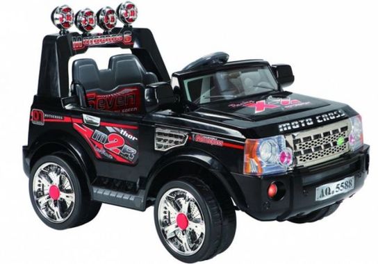 12 Volt Battery Powered Ride On Rangie GB012B - Black