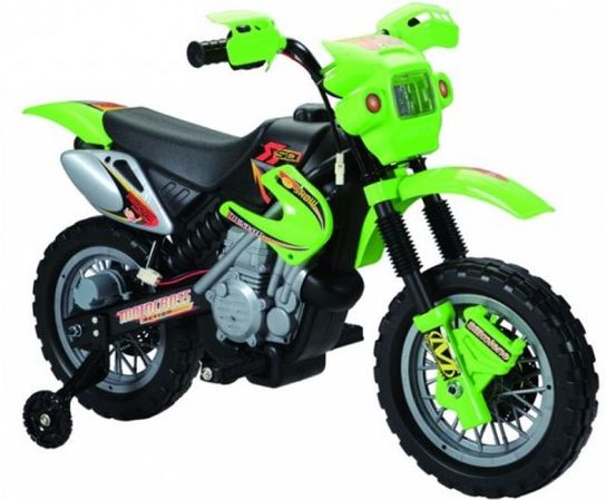 6 Volt Battery Powered Dirt Bike GB014 - Green