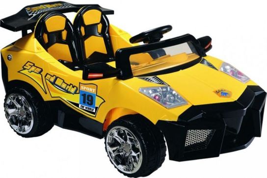 12 Volt Battery Powered Ride On Car Lambo GB5018A - Yellow
