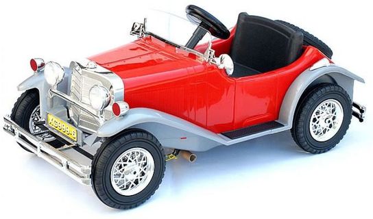 6 Volt Battery Powered Ride On Classic Car GB999-6 - Red