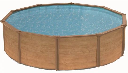 Canyon Wood Effect Steel Pool 4.95m