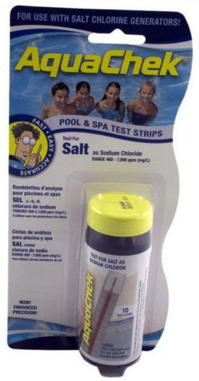 Salt (Sodium Chloride) Test Strips by Aquachek