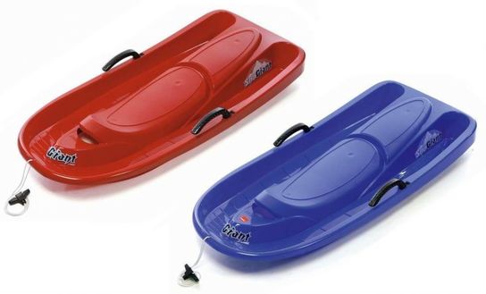 Sno Giant Sledge- Pack Of 2 (Red/Blue) by Hamax