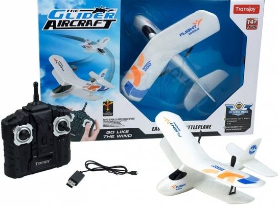 2.4G 2CH Radio Controlled Glider Bi Plane 6211