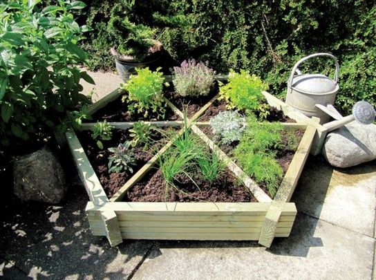 Herb Wheel Planter