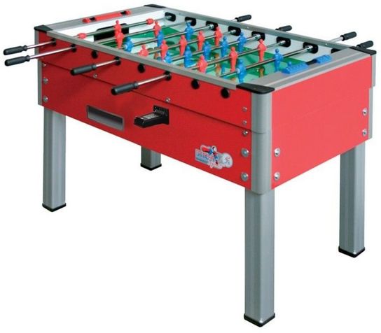 New Camp Coin Operated Red Football Table