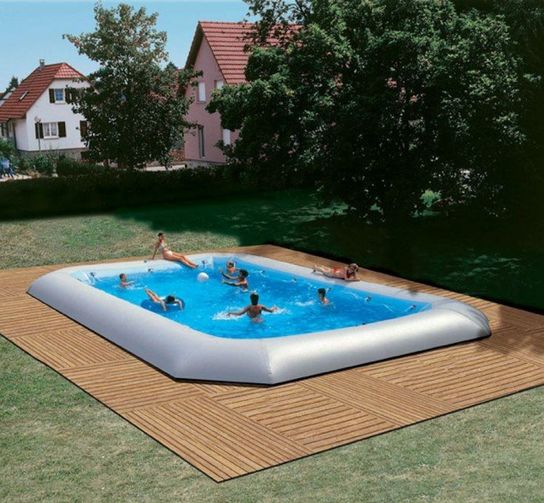 Hippo Original Rectangular Pool - 16.55m x 8.25m by Zodiac
