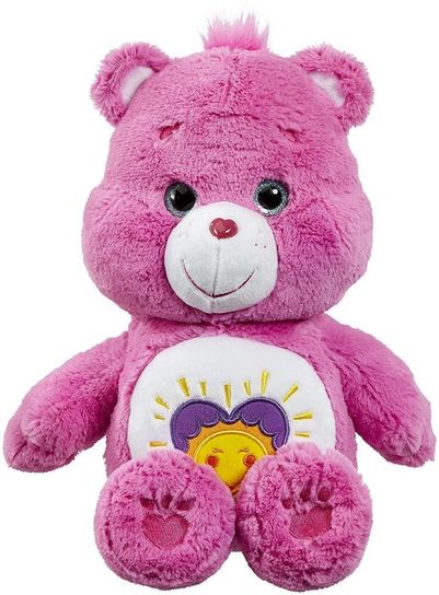 Care Bear Shine Bright Bear Medium Plush Toy with DVD
