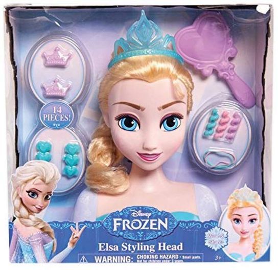 Disney Frozen Elsa Styling Head - Action Figures & Roleplay