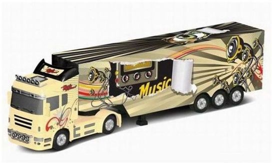 Radio Controlled 1:32 RC Lorry 0202a