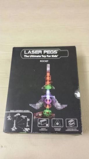 Laser Pegs Rocket- 6 in 1 Kit - DAMAGED BOX
