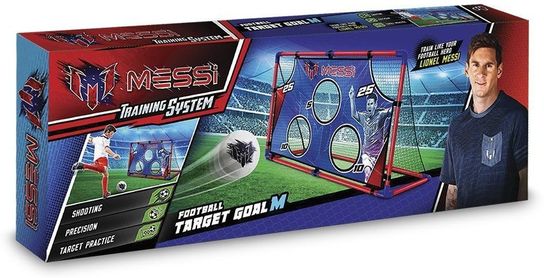 Messi Training Goal And Ball And Pump
