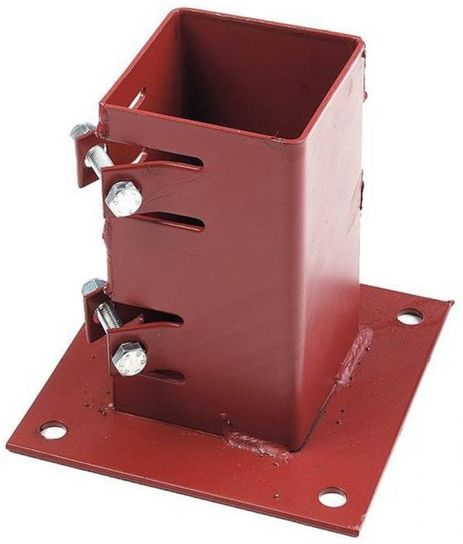 Metpost Bolt Down Post Support - System 2 100mm