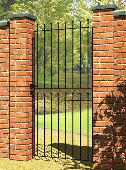 Wenlock Ball Top Tall Gate - Narrow