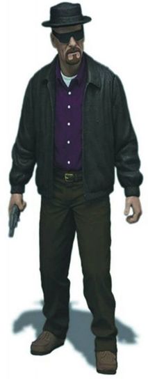 Breaking Bad Heisenberg (Walter White) Collectible Figure