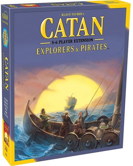 Catan Explorers and Pirates 5 & 6 Player Expansion