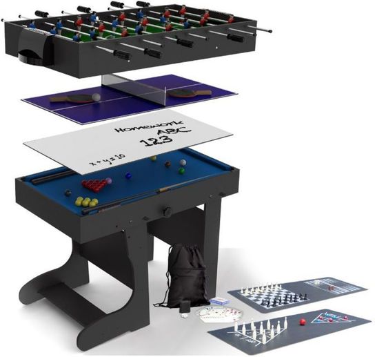 BCE 4ft 12in1 Folding Multi Games Table
