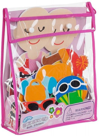 Meadow Kids Dressing Up Bath Stickers 