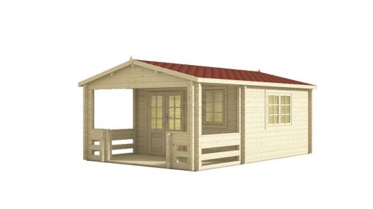 Manchester Log Cabin 4m x 5.9m