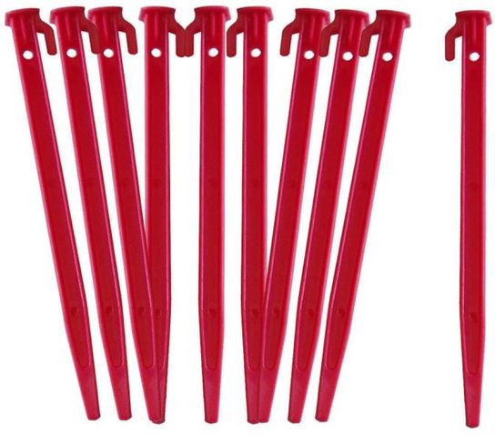 Plastic Net Pegs - Set of 10