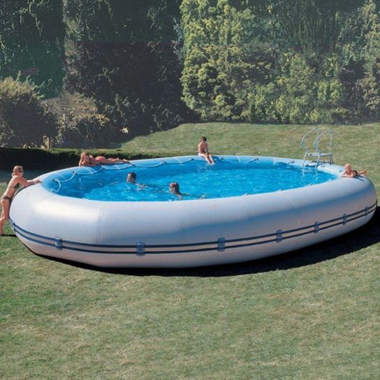 Ovline Original Oval Pool - 9.2m x 6.3m by Zodiac