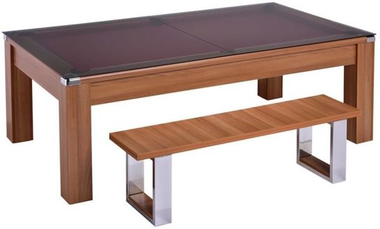 Pool Diner Bench- Walnut