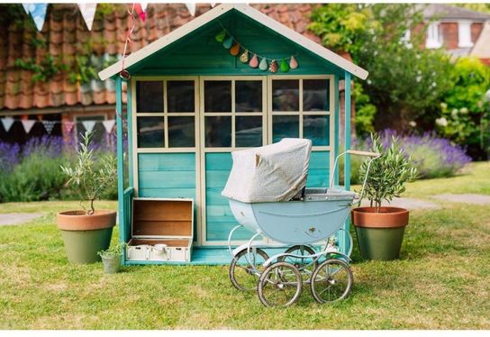 plum deckhouse wooden playhouse