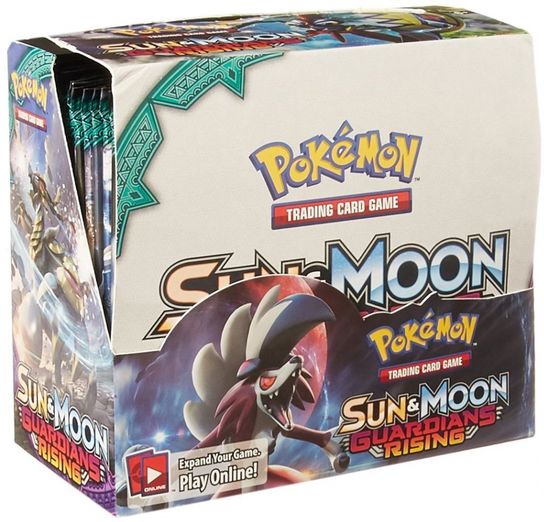 Sun And Moon Guardians Rising Booster Pokemon TCG - Pack Of 36