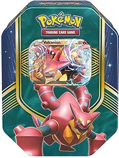 Pokemon TCG: Fall Battle Heart Tin Volcanion EX