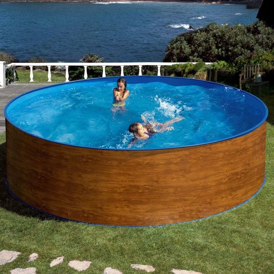 Wood Effect Splasher Pool - 15ft x 48in