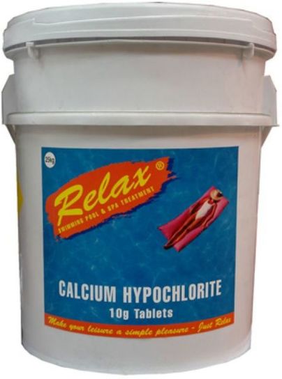 Calcium Hypochlorite 10G Tablets 25Kg Bucket