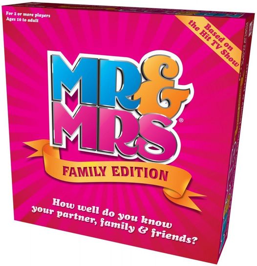 Mr & Mrs Family Edition Box Game