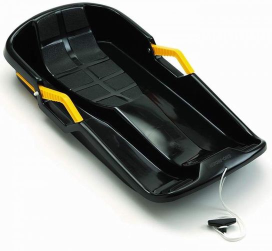 Sno Rider Black Sledge Toboggan