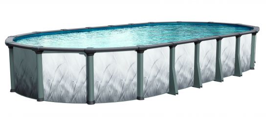 Garden Leisure Serena Oval Steel Pool - 24ft x 12ft