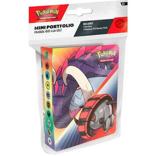 Pokemon TCG: Mini Portfolio (Includes 1 Booster Pack and a Portfolio for 60 Cards)