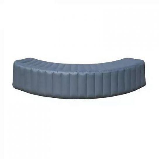 Lay-Z-Spa 60308 Inflatable Spa Surround Seating Accessory, Grey, 40.0 cm x 200.0 cm x 40.0 cm, Round Design