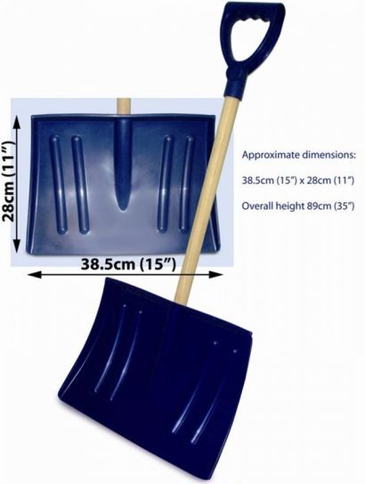 Travel / Motor Shovel With 2ft Wooden D-Handle