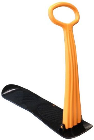 Plastic Snow Scooter- Orange