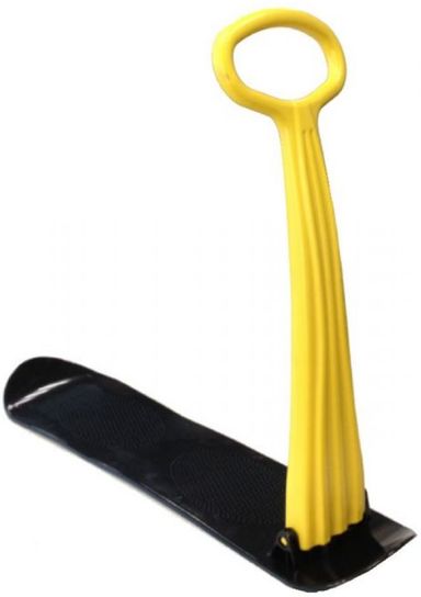 Plastic Snow Scooter- Yellow