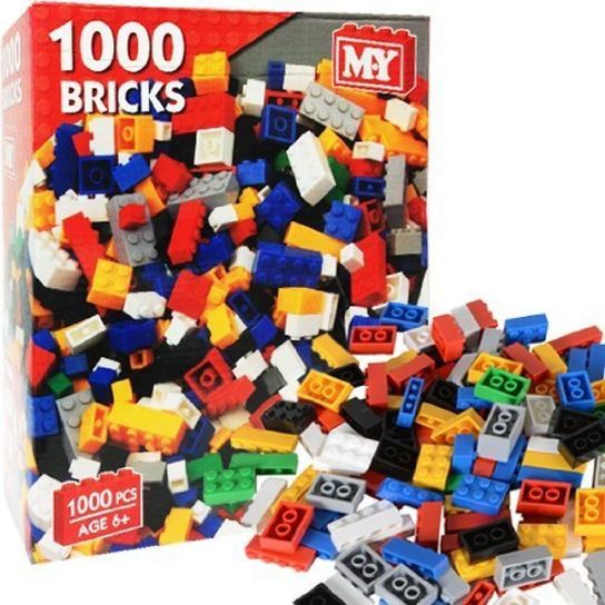 1000 Piece Building Bricks Set