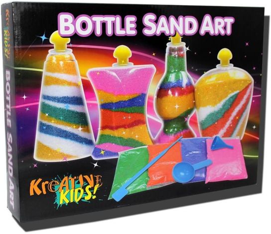 Kreative Kids Bottle Sand Art Childrens Craft Activity Set