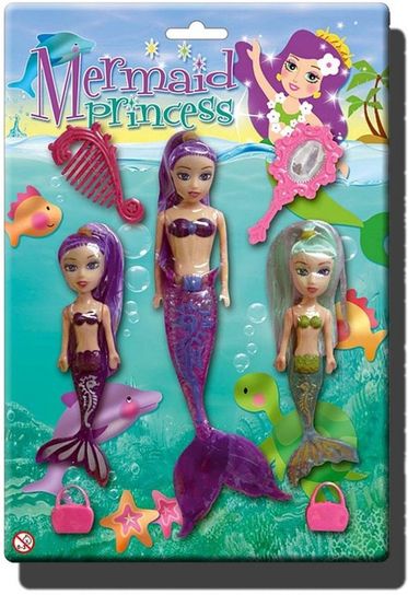 Mermaid Set Pack Of Three 