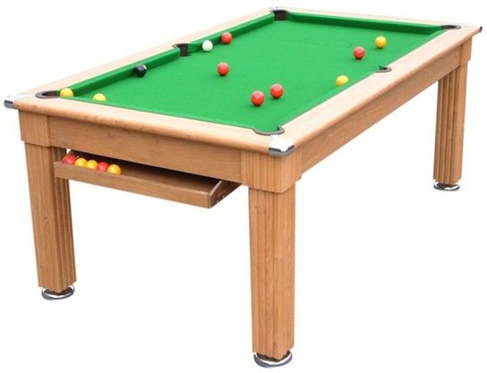 Traditional Diner Slate Bed Pool Table 7ft