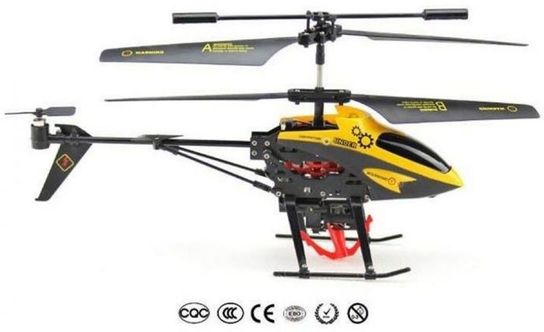 3 Channel V3-88 Mini RC Helicopter With Gyro & Fitted Winch