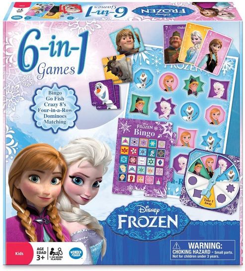 Frozen 6-in-1 Classic Games