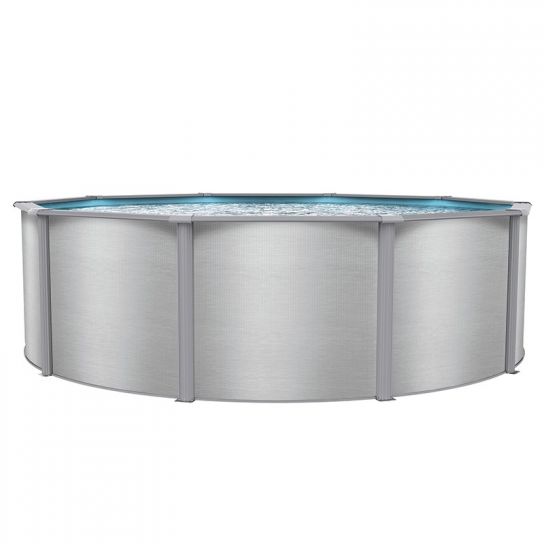 Garden Leisure Pacific Silvermist Round Steel Pool - 15ft Diameter