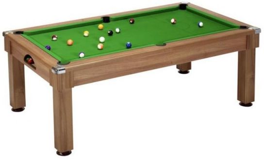 Glass top for slate bed table